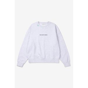 トレーナー スウェット ミニロゴ スウェットシャツ レディース