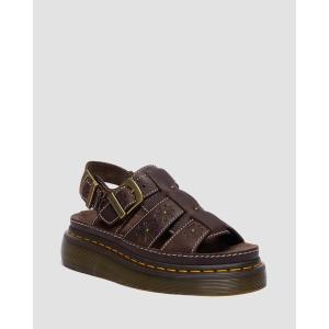サンダル Dr. Martens/ドクターマーチン WRENLIE オープン フラワー サンダル 42339200 メンズ