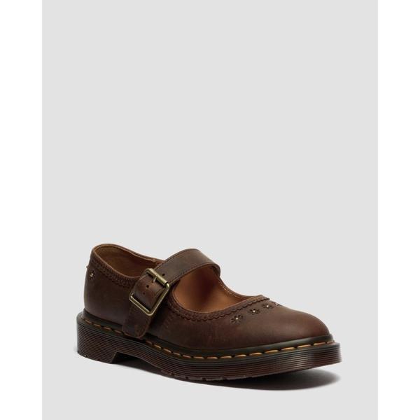 シューズ Dr. Martens/ドクターマーチン MARY JANE フラワー メリージェーン シ...