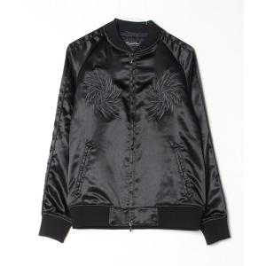 ブルゾン アウター TORNADO MART∴トライバルフェニックススカジャン メンズ