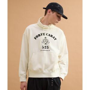 トレーナー スウェット カレッジ風オフタートルジャージ メンズ