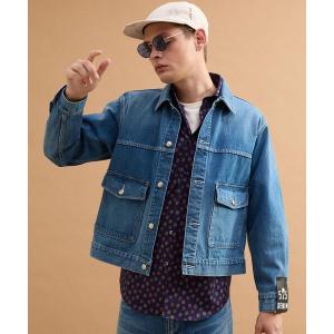 デニムジャケット gジャン コットンデニムGジャン メンズ