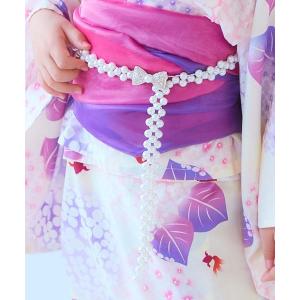 浴衣 華やかさUP 浴衣用 パールベルト キッズ 子供 女の子｜ZOZOTOWN Yahoo!店