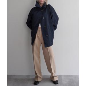 トレンチコート コート 「Rashik」スタンドカラーミドル丈トレンチコート レディース