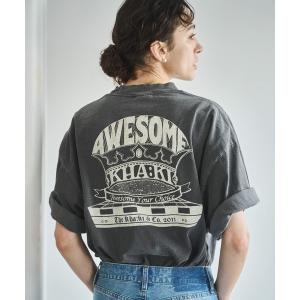 tシャツ 「KHA:KI / カーキ」ワイドTシャツ -オーサム- レディース