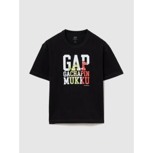 tシャツ ガチャピン GAPロゴ クロップドTシャツ メンズ レディース
