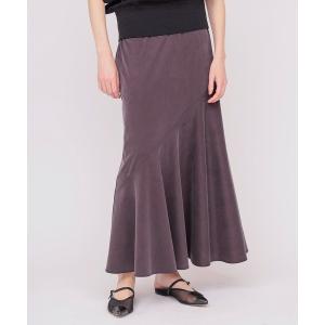 スカート asymmetric flare jersey skirt(アシンメトリーフレアジャージースカート)