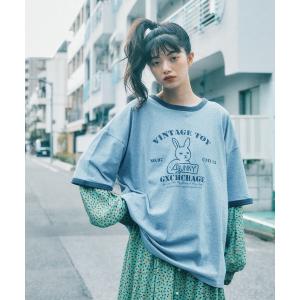 tシャツ 「MODE NORM CORE」 メランジリンガークルーTシャツ レディース