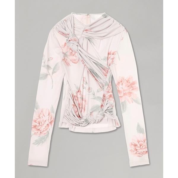 tシャツ KNOTTED JERSEY TOP R0CA277 レディース