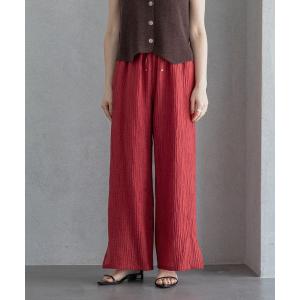 パンツ リンクルイージーパンツ レディース