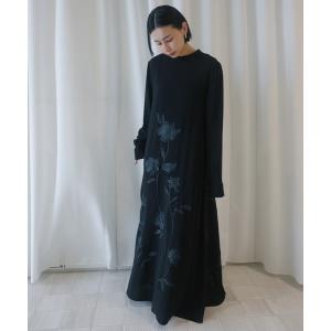 Ameri（アメリ） ドレス GRAINY FLOWER CHIFFON DRESS : ZOZOTOWN