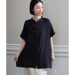 ブラウス シャツ 夏 半袖 「Aunely」すぐサラ ひんやり エフォートレス シャツ 「YOSOOIシリーズ」 レディース