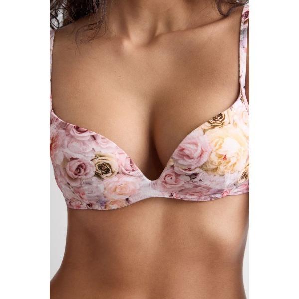 ブラジャー “I Bloom for You” フレッシュバンブー Gioia スーパープッシュアッ...