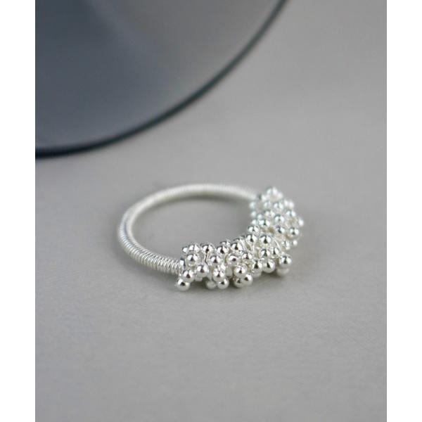 指輪 リング 「R」ツブリング レディース