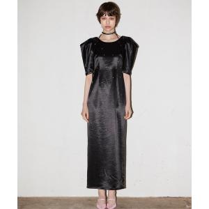 ドレス パールグローサテンドレス / pearl glow satin dress