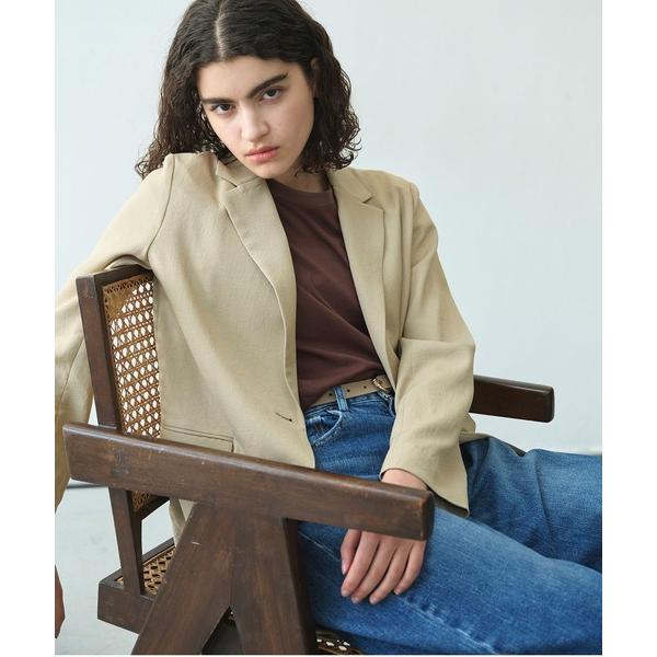 ジャケット テーラードジャケット 「トリアセリネン」テーラードジャケット レディース
