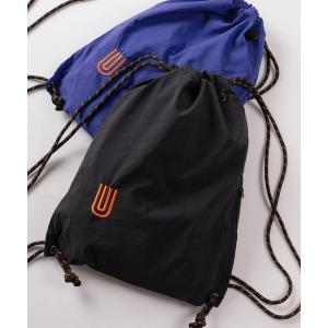 デイバック リュック 「94」「UNIVERSAL OVERALL/ユニバーサルオーバーオール」ワンポイントUロゴ刺繍 ナイロン ナップサック/2L