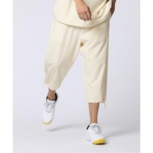 パンツ 「WEB限定」3Dラバーエンブレム リラックスフィット 7分丈パンツ メンズ