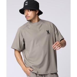 tシャツ 「WEB限定」リラックスフィット ロゴ モックネックTシャツ メンズ