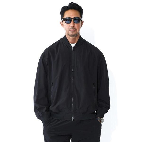 ブルゾン アウター 「干場義雅×K−3B×DRESSTERIOR」ブラックMA−1 メンズ