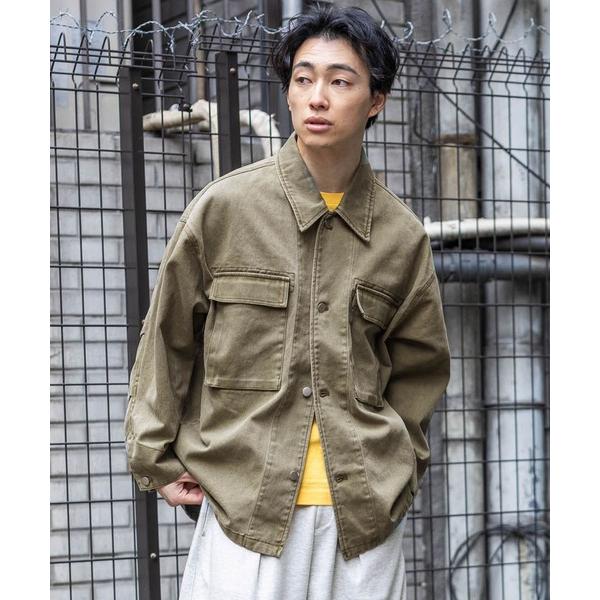ミリタリージャケット モッズコート Over Military Fatigue Jacket/ファテ...