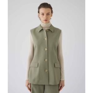 コート アウター 「RIM.ARK/リムアーク」Classy sleeveless tops/クラッシースリーブレストップス レディース