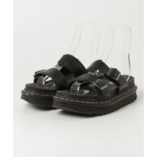 「Dr. Martens」 フラットサンダル 5 ブラック レディース