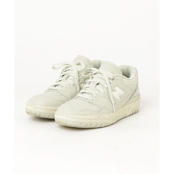 「New Balance」 ローカットスニーカー 24.0cm ベージュ メンズ