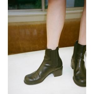 「UNTISHOLD」 ショートブーツ 36 ブラック レディース