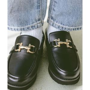 「GLOBAL WORK」 シューズ MEDIUM ブラック レディース