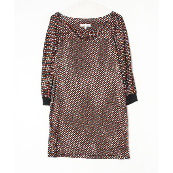 「SEE BY CHLOE」 長袖ワンピース 4 ブラック レディース