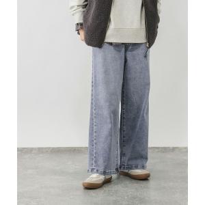 「GLOBAL WORK」 デニムパンツ LARGE サックスブルー レディース