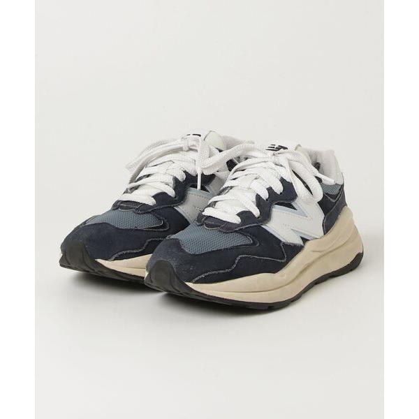 「New Balance」 ローカットスニーカー 23.0cm ネイビー メンズ