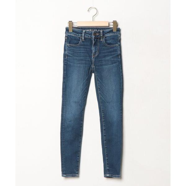 「American Eagle」 スキニーデニムパンツ - ブルー レディース