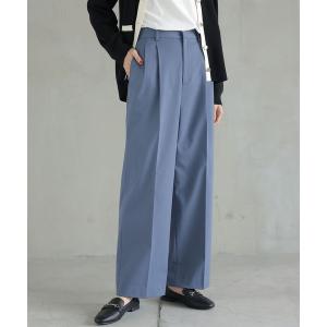 「GLOBAL WORK」 パンツ MEDIUM ブルー レディース