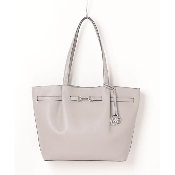 「MICHAEL KORS」 トートバッグ FREE グレー レディース