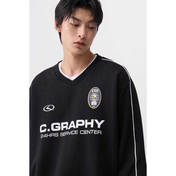 「codegraphy」 スウェットカットソー SMALL ブラック メンズ
