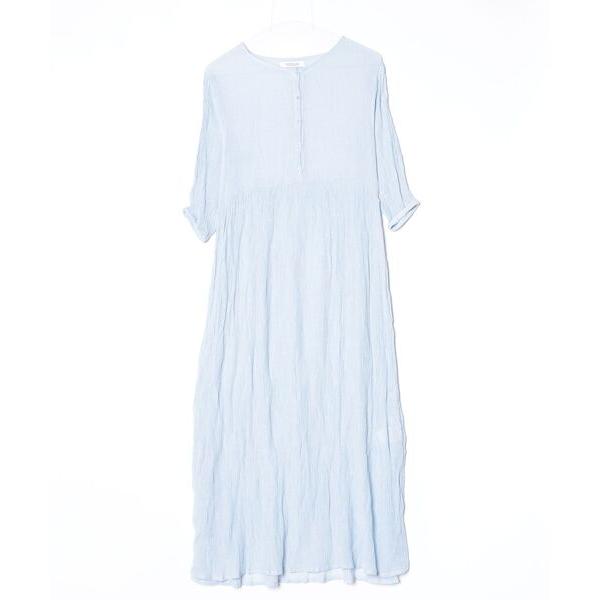 「URBAN RESEARCH Sonny Label」 7分袖ワンピース FREE ブルー レディ...