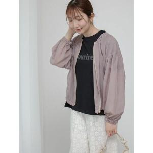 「Te chichi TERRASSE」 ブルゾン F モカ レディース