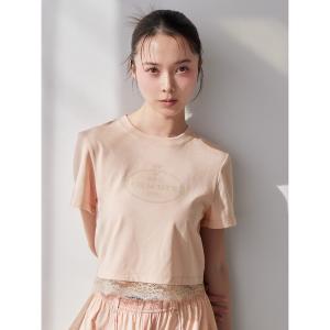 tシャツ 「Chacott」コラボレーストリムTシャツ レディース