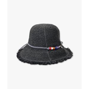 ANNA SUI（アナスイ） 帽子 ハット デニムバタフライクロッシェ