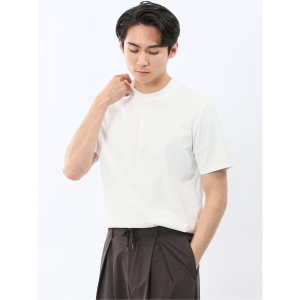 tシャツ 「ストレッチ 接触冷感 抗菌防臭 UV」m.f.エディトリアル メンズ シルケットスムス ...