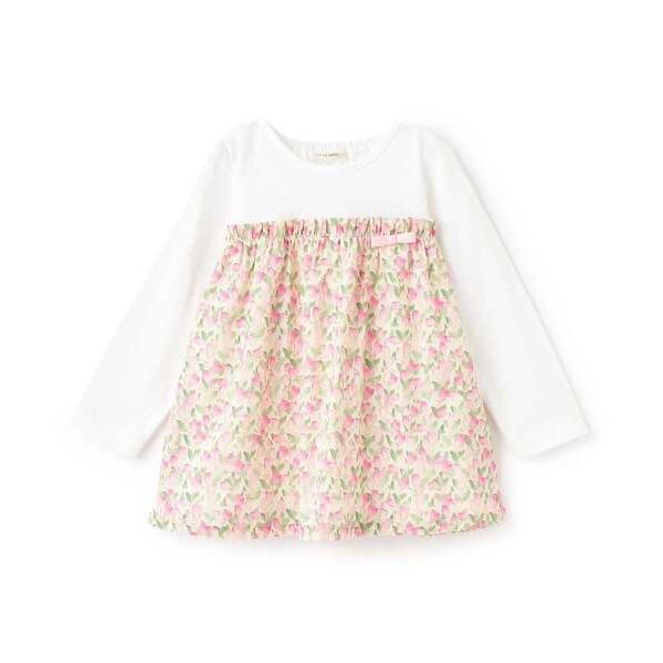 チュニック 花柄長袖チュニック キッズ 子供服 男の子 女の子