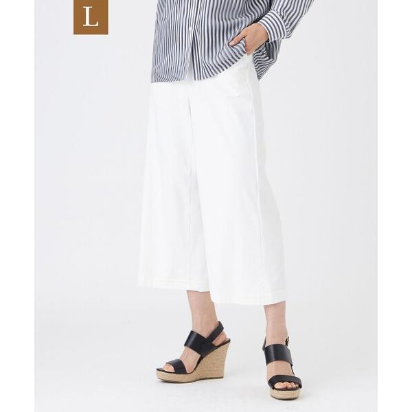 パンツ 「L」「定番人気・新色」「接触冷感・UVカット・ウォッシャブル」メリルハイテンションワイドパ...