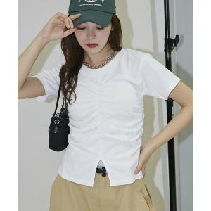 tシャツ 半袖 PUBLUX/パブリュクス ウエスト シャーリング Tシャツ　限定展開 レディース
