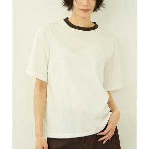 tシャツ アセジミボウシ　リンガーTシャツ レディース