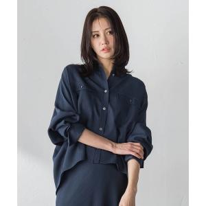 ブラウス シャツ Beauty Denimブラウス「洗濯機で洗える」 レディース