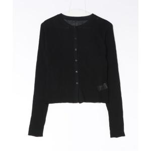 カーディガン リネンフィールカーディガン*キャミSET レディース