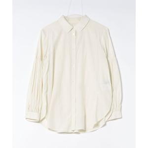 ブラウス シャツ TRローンバックヨークギャザーコクーンブラウス レディース