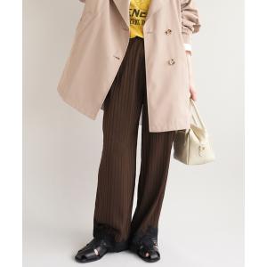 パンツ ARCHIVE STANCE/アーカイブスタンス サテンストライプレースパンツ AS-050005 レディース